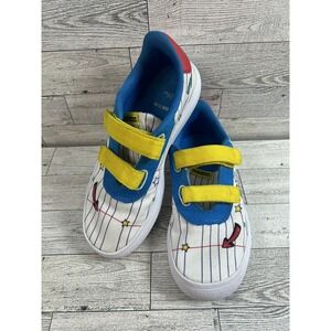 Adidas Vulc Raid3r Mickey Mouse Disney Kids Skateboard Shoes Size 1.5 Boys Girls